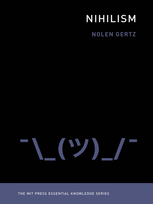 Title details for Nihilism by Nolen Gertz - Available